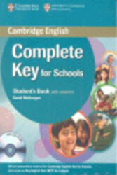 Complete Key for Schools Student's Pack with Answers (Student's Book with CD-ROM, Workbook with Audio CD) - David McKeegan, Sue Elliot, Emma Heyderman (ISBN: 9781107621732)