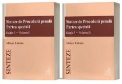 Sinteze de Procedura penala. Partea speciala (vol. 1 + vol. 2), Editia 5 - Mihail Udroiu (ISBN: 9786061813704)
