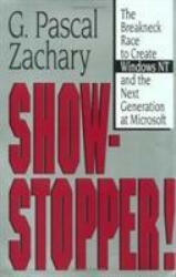 Show-Stopper! - G. Pascal Zachary (ISBN: 9780029356715)