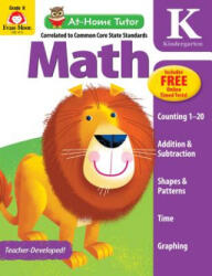 At-Home Tutor Math, Kindergarten - Jo Ellen Moore (ISBN: 9781613689806)