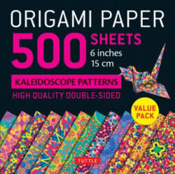 Origami Paper 500 sheets Kaleidoscope Patterns 6" (15 cm) | Tuttle Publishing (ISBN: 9780804849357)