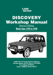 Land Rover Discovery Workshop Manual Owners Edition 1990 to 1998 (2008)