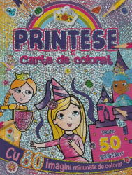 Printese. Carte de colorat cu 50 de abtibilduri (ISBN: 9786306529438)