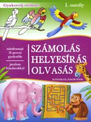 Számolás, helyesírás, olvasás kisiskolásoknak - I. osztály (ISBN: 9786155528774)
