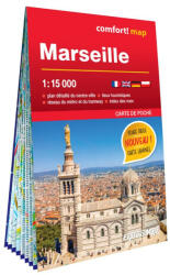 Marseille térkép fóliás ExpressMap 1: 15 000 (ISBN: 9788383550299)