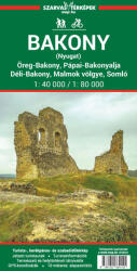 Bakony turistatérkép - Szarvas 2024 (ISBN: 9786155864155)