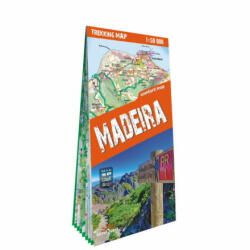 Madeira túrista térkép laminált 2024 (ISBN: 9788361155805)