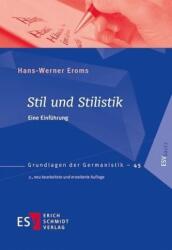 Stil und Stilistik (ISBN: 9783503155545)