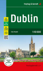 Dublin City Pocket térkép (ISBN: 9783707922561)