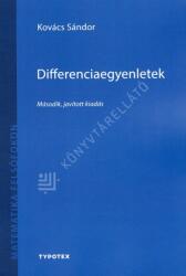 Differenciaegyenletek (ISBN: 9789634932505)
