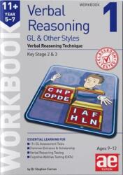 11+ Verbal Reasoning Year 5-7 GL & Other Styles Workbook 1 (ISBN: 9781911553892)