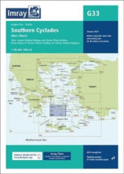 Imray Chart G33 : Southern Cyclades (West Sheet) : 2024 (ISBN: 9781786795540)
