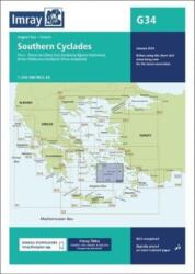 Imray Chart G34 : Southern Cyclades: 34 (ISBN: 9781786795557)