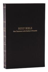Kjv, Pocket New Testament with Psalms and Proverbs, Softcover, Black, Red Letter, Comfort Print - KJV (ISBN: 9781400334810)