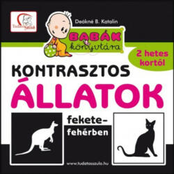 Kontrasztos állatok fekete-fehérben (ISBN: 9786155396106)
