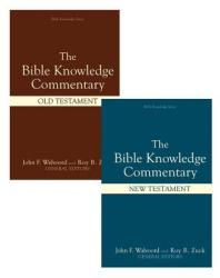 Bible Knowledge Commentary (2 Volume Set) - John Walvoord, Roy B. Zuck (2002)