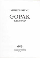 GOPAK ZONGORÁRA (ISBN: 9786300185166)
