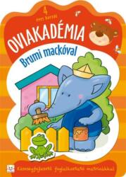 Oviakadémia Brumi mackóval 4 éves kortól - Készségfejlesztő foglalkoztató matricákkal (ISBN: 9786155335068)