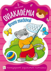 Oviakadémia brumi mackóval 6 éves kortól /Készségfejlesztő foglalkoztató matricákkal (ISBN: 9786155335082)