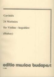 24 MATINÉES HEGEDűRE (ISBN: 9786300156531)