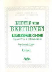 KLAVIERSONATE cis-MOLL OP. 27 NR. 2 (MONDSCHEIN) URTEXT (ISBN: 9786310177915)