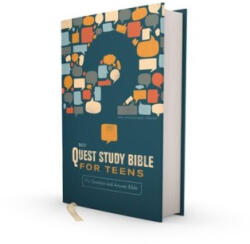 Niv, Quest Study Bible for Teens, Hardcover, Navy, Comfort Print - Christianity Today Intl (ISBN: 9780310457039)