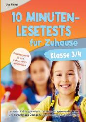 10 Minuten Lesetests für Zuhause Klasse 3/4 Deutsch - Ute Finkel (2022)