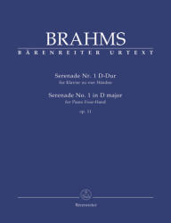 SERENADE NR. 1 D-DUR OP. 11 FÜR KLAVIER ZU VIER HAENDEN URTEXT (ISBN: 9786310214092)