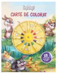 Disney. Iepurasi. Carte de colorat. 12 creioane mici pentru maini de pitici (ISBN: 9786060954750)