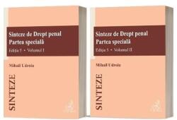 Sinteze de Drept penal. Partea speciala (vol. 1 + vol. 2). Editia 5 - Mihail Udroiu (ISBN: 9786061814381)