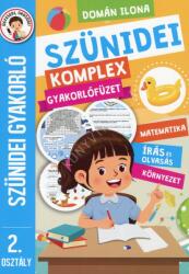 Szünidei komplex gyakorlófüzet 2. osztály (2024)
