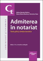 Admiterea în notariat (ISBN: 9786062725556)