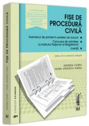 Fise de procedura civila 2024. Editia a 11-a, revazuta si adaugita - Andreea Ciurea, Ioana Veronica Varga (ISBN: 9786063915161)