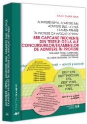 888 capcane frecvente din testele-grila ale concursurilor/examenelor de admitere in profesie. Editia a 3-a, revazuta si adaugita - Anjie Diana Goh (ISBN: 9786063915307)