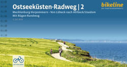 Bikeline-Radtourenbuch Ostseeküsten-Radweg, Band 2, 1: 50.000 2024 (2024)