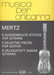 6 VÁLOGATOTT DARAB GITÁRRA (ISBN: 9786380203521)