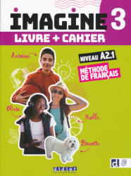Marie-Noëlle Cocton, Marianne Ellafaf, Louise Rousselot: Imagine 3 - Niv. A2.1 - Livre + cahier + didierfle. app (ISBN: 9782278110612)