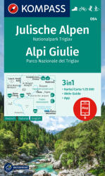 Júliai-Alpok/Triglav turistatérkép (ISBN: 9783991540809)