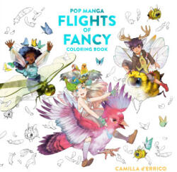Pop Manga Flights of Fancy Coloring Book - d'Errico, Camilla (2024)
