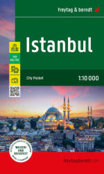 Isztambul City Pocket - város térkép 2025 (ISBN: 9783707922646)