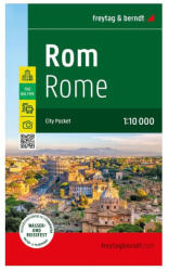 Róma City Pocket - város térkép (ISBN: 9783707922387)