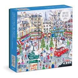 Michael Storrings Christmas in Paris. 1000 Piece Foil Puzzle (2024)