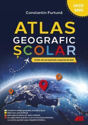 Atlasul geografic scolar (editie noua - 2024) - Constantin Furtuna (ISBN: 9786065876217)