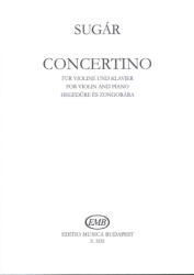CONCERTINO HEGEDűRE ÉS ZONGORÁRA (ISBN: 9786300188617)