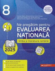 Ne pregatim pentru Evaluarea Nationala 2025. Limba si literatura romana Clasa 8 - Cristina Cergan (ISBN: 9789734741472)