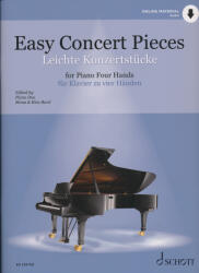 Rica Bard, Mona Bard: Easy Concert Pieces - zongorára, 4 kézre (ISBN: 9780001215757)