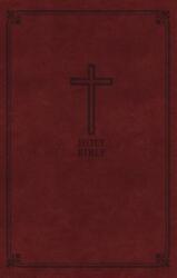 KJV, Deluxe Gift Bible, Imitation Leather, Red, Red Letter Edition - Thomas Nelson (ISBN: 9780718097868)