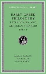 Early Greek Philosophy - Andre Laks, Glenn W. Most (ISBN: 9780674997073)