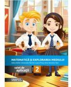 Matematica si explorarea mediului. Caiet de aplicatii pentru clasa a 2-a - Adina Achim (ISBN: 9786067951110)