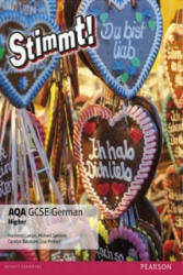 Stimmt! AQA GCSE German Higher Student Book (ISBN: 9781292118185)
